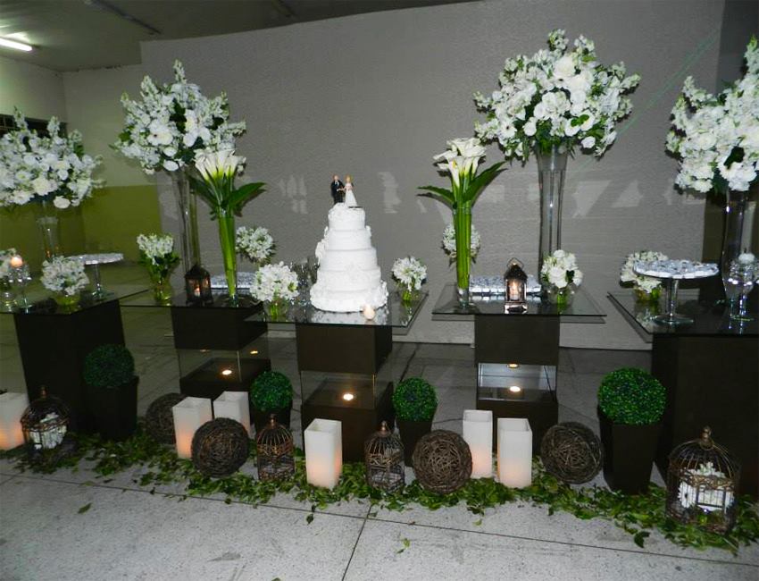 Aluguel Decoração Mesa de Vidro Para Casamentos e Noivados