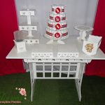Decoração Kit Provençal Festa Chá de Bebê Kit Vermelho