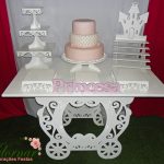 Decoração Kit Provençal Festa Infantil Princesas Kit Rosa