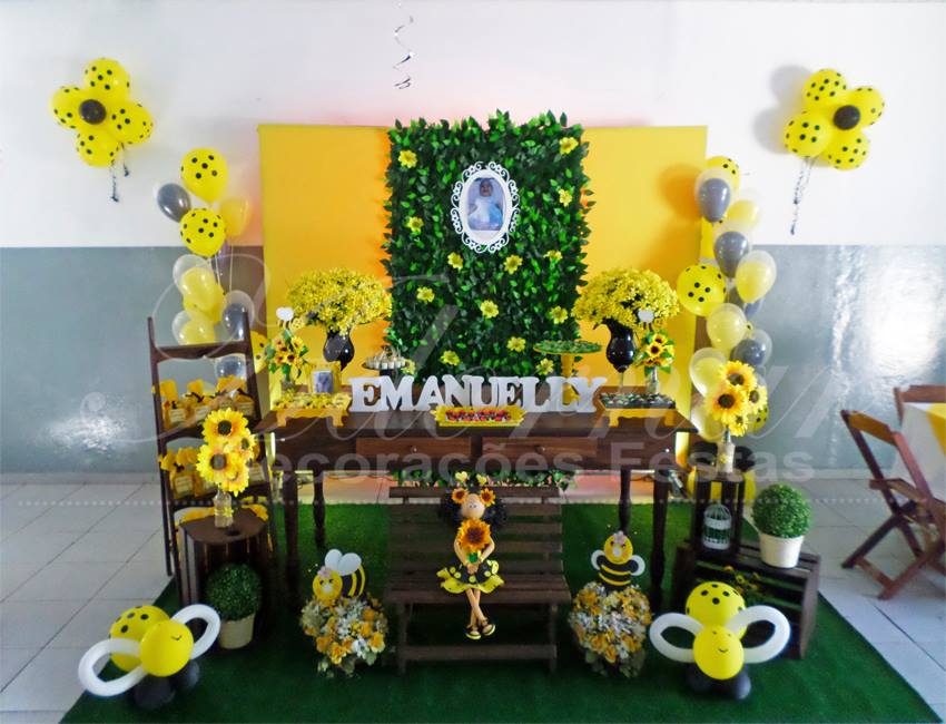 Decoração Abelhinha Rústico