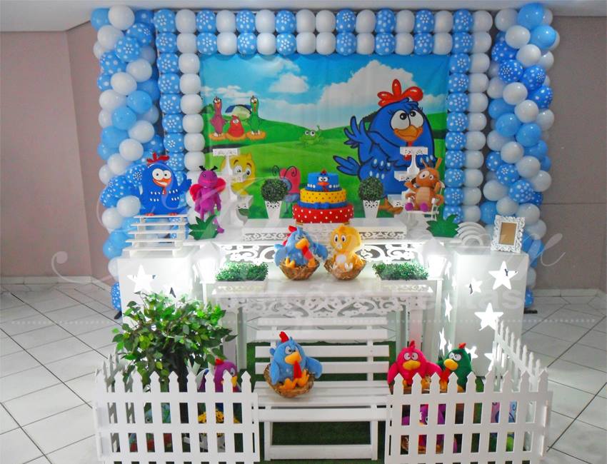 Decoração Galinha Pintadinha
