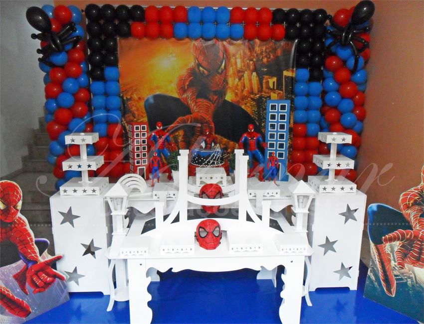 Decoração Homem Aranha
