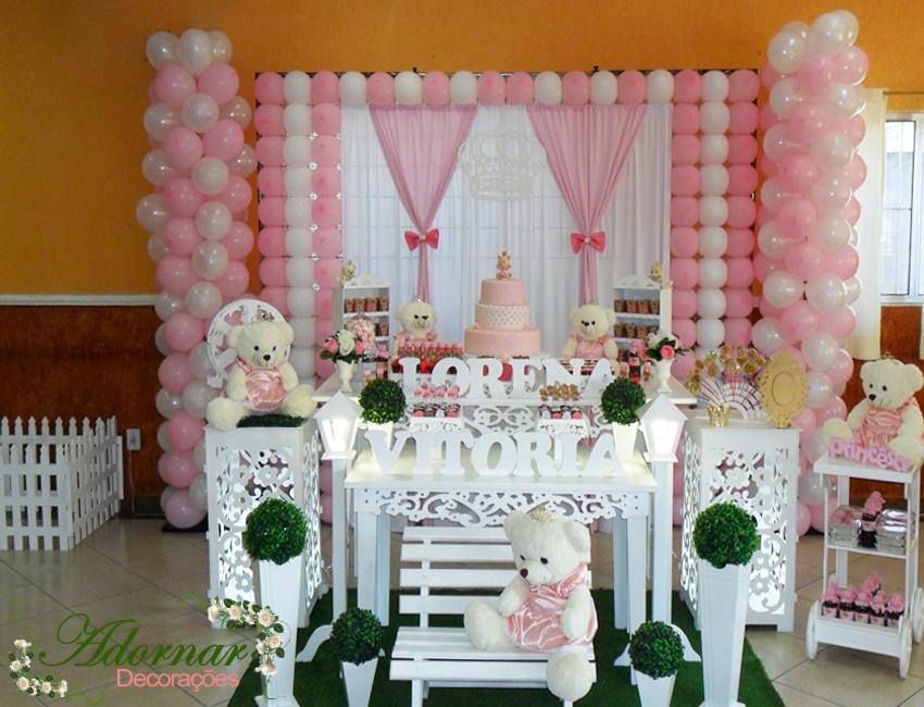 Decoração Princesa Ursa