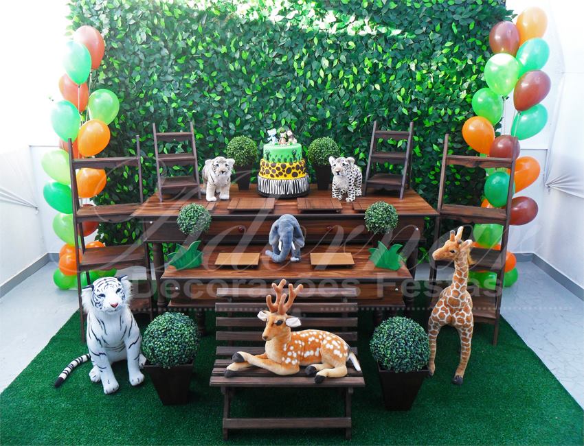 Decoração Safari Rústico