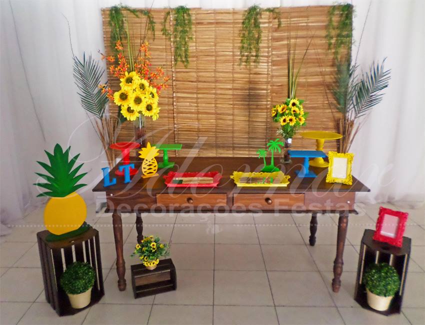 Decoração Havaí Aniversário e Eventos