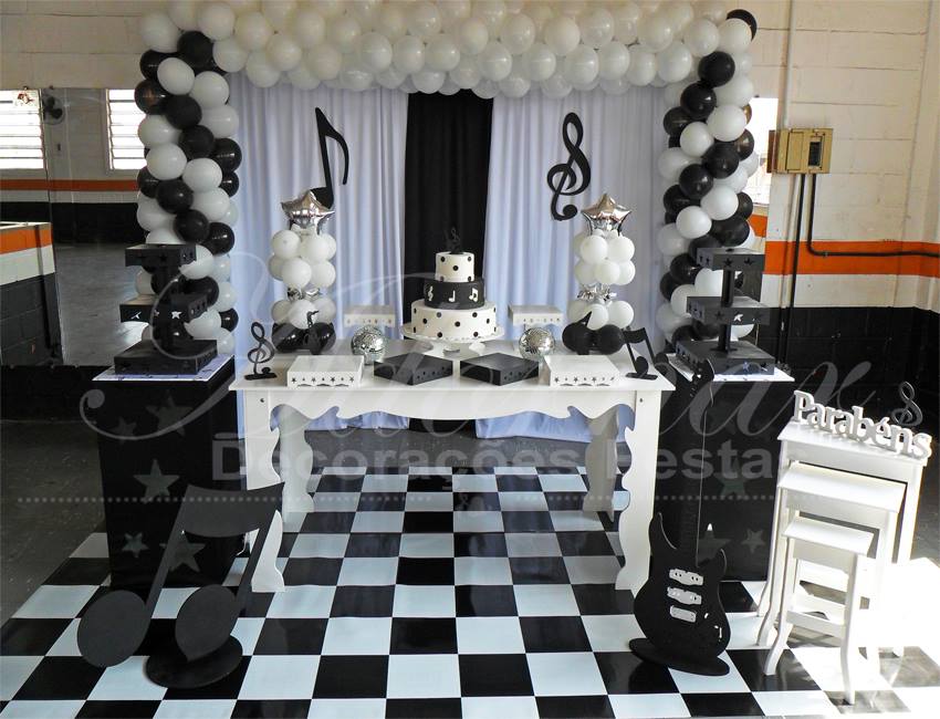 Decoração Musical Aniversário e Eventos