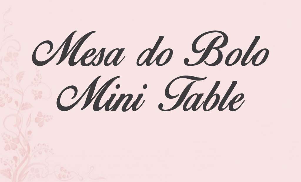 Decoração Mini Table