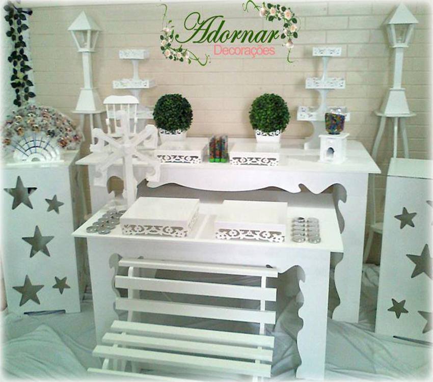Kit Provençal Com Mesas Lisas