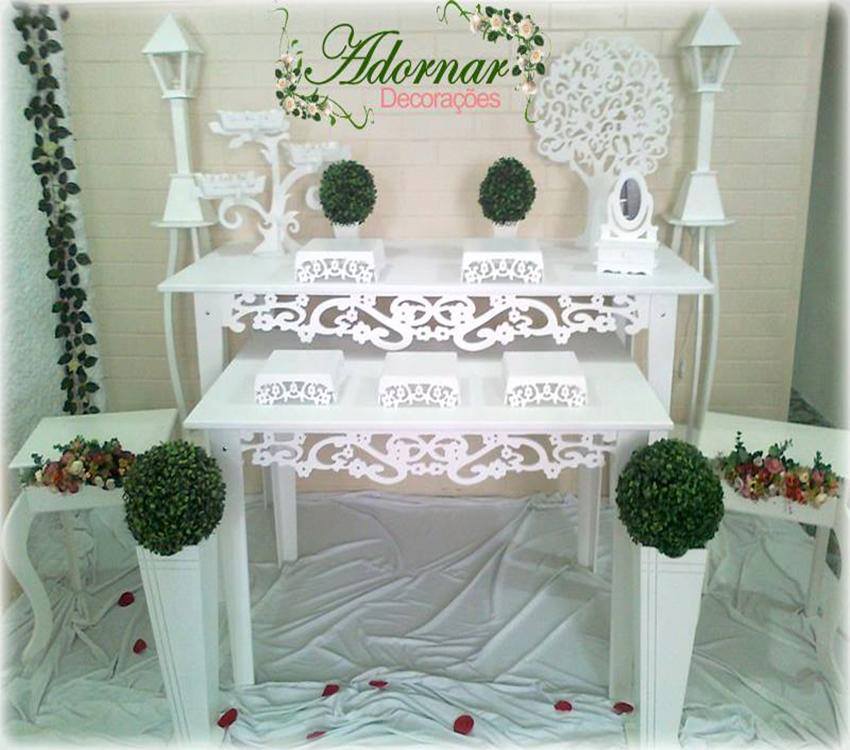 Kit Provençal Com Mesas Florais