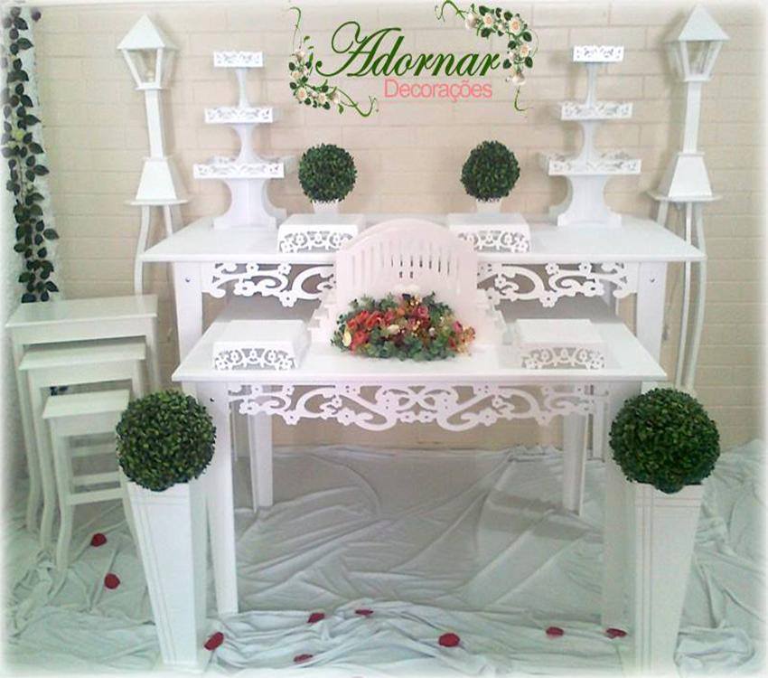 Kit Provençal Com Mesas Florais
