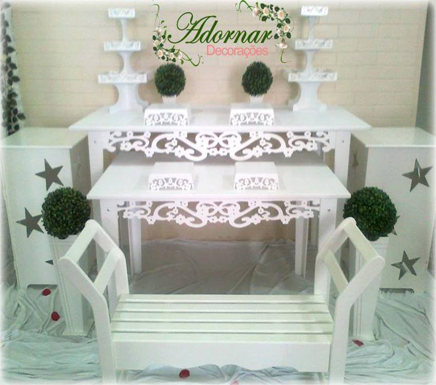 Kit Provençal Com Mesas Florais